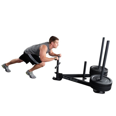 Body Solid GSW100 Weighted Push Sled