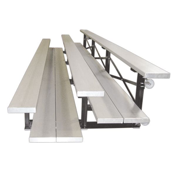 Fanstand FAN3-1FP-TNR-9 Indoor Tip-N-Roll Bleachers 2 Row