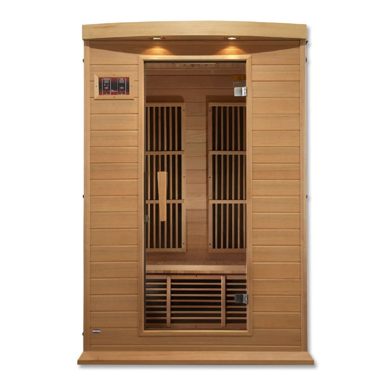 Maxxus 2 Person Low EMF Indoor FAR Infrared Carbon Sauna