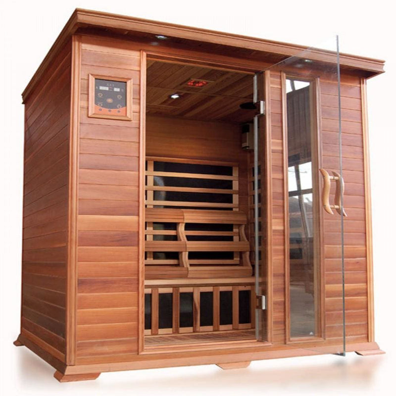 SunRay HL300K Savannah 3 Person Red Cedar Indoor Infrared