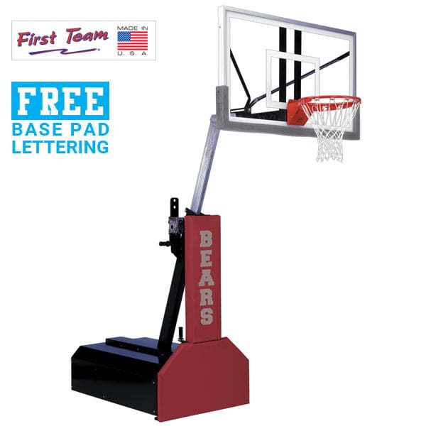 Thunder Arena Portable Basketball Goal with 42x72 Glass