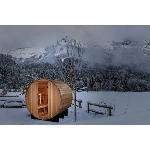 2023 Golden Designs St. Moritz 2 Person Barrel Traditional