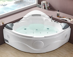 Platinum AM-505 Corner Whirlpool Bathtub