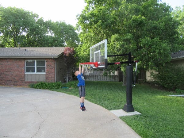 Attack Select In Ground Adjustable Basketball Goal with
