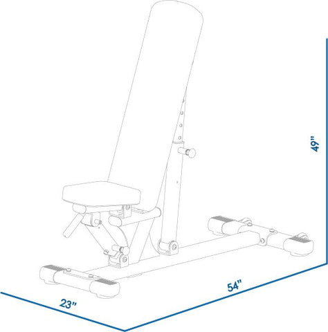 BodyKore Multi-adjustable Bench G206
