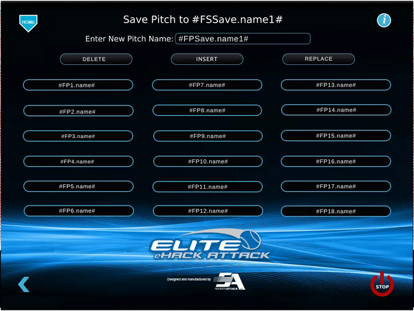 Elite eHack Attack Baseball Pitching Machine by Sports