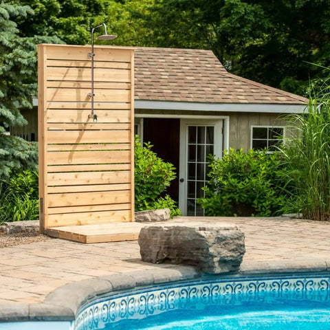 Canadian Timber Savannah Standing Shower by Dundalk