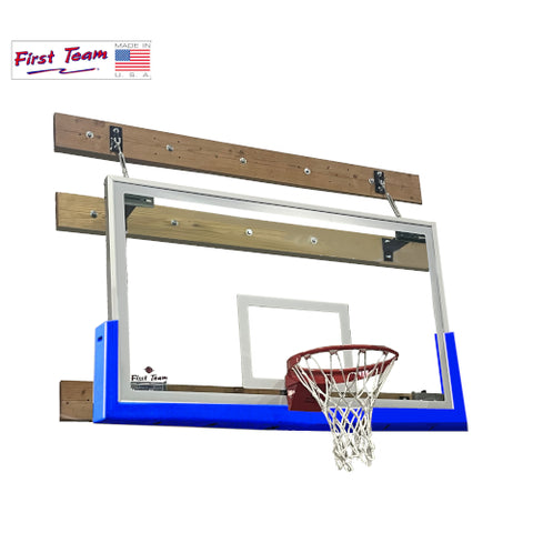 SuperMount01™ Wall Mount Basketball Goal By First Team
