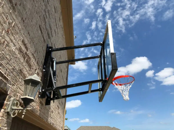 WallMonster Supreme Wall Mount Basketball Goal with 42x72