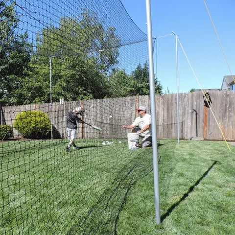 Hit At Home® Backyard Batting Cage by Jugs Sports