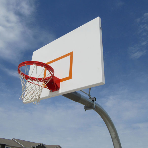 Brute Playground Fixed Height Basketball Goal with 42x60