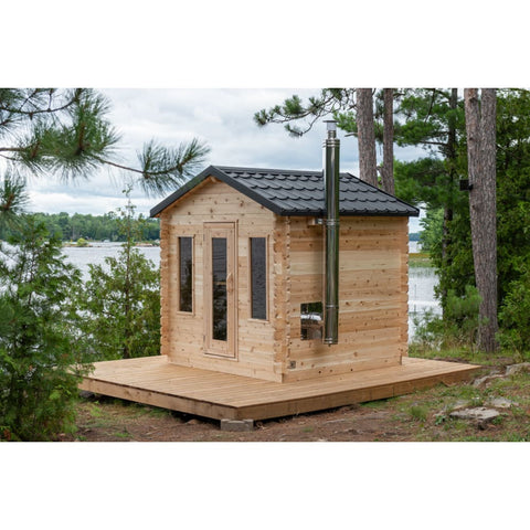 Canadian Timber Georgian CTC88W Traditional Outdoor Cabin