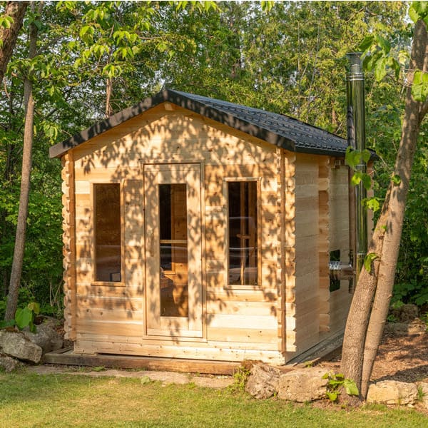 Canadian Timber Georgian CTC88WC Traditional Cabin Sauna