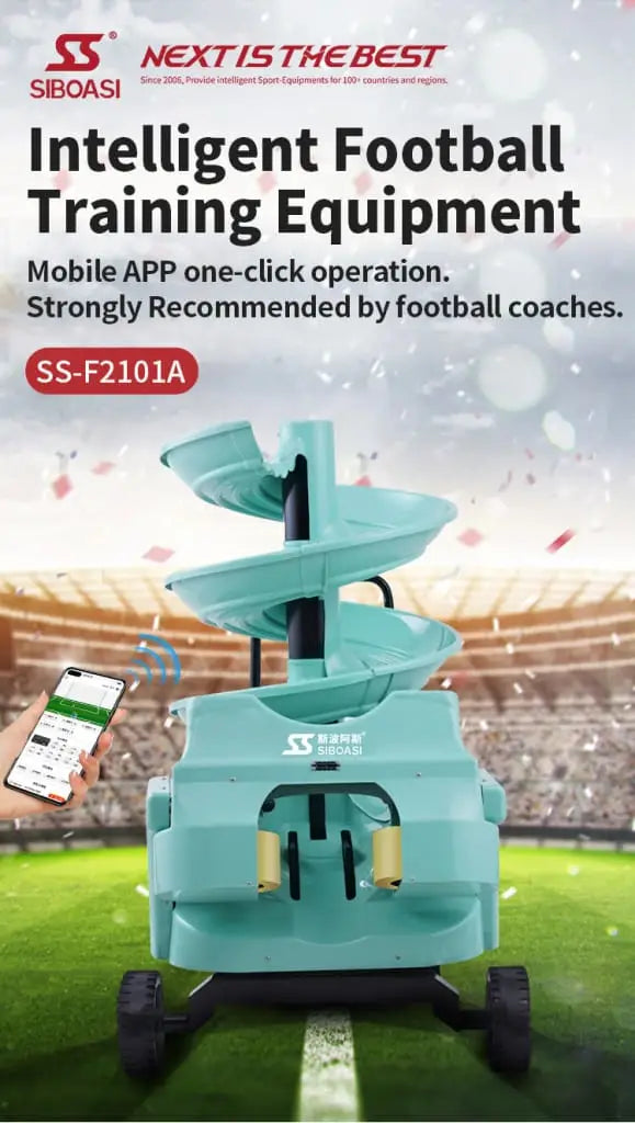 Siboasi F2101A Soccer Ball Machine with Mobile App