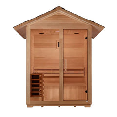Golden Designs Arlberg 3 Person Traditional Outdoor Sauna