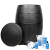 Image of Ice Barrel 400 Cold Plunge Therapy Bath - Black /