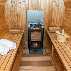 Karhu Wood Burning Sauna Heater with Rocks  For Dundalk Saunas 9053-624