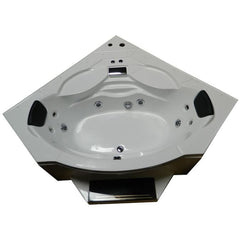 Mesa 608A Steam Shower with Jetted Whirlpool Bathtub