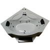 Image of Mesa 608A Steam Shower with Jetted Whirlpool Bathtub - &