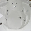 Image of Mesa 608P Steam Shower with Jetted Whirlpool Bathtub - &