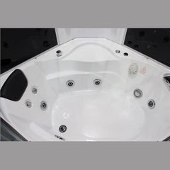 Mesa 609P Steam Shower with Jetted Whirlpool Bathtub - &