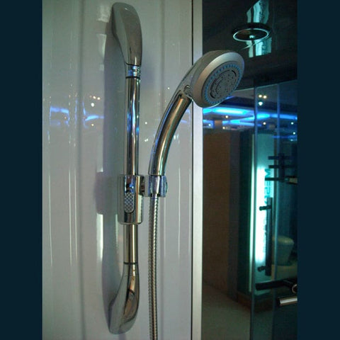 Mesa 702A Steam Shower with Jetted Whirlpool bathtub - &