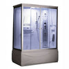 Image of Mesa 905 Steam Shower with Jetted Whirlpool Bathtub - &