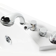 Mesa BT-150150 Corner Whirlpool Jetted Bathtub