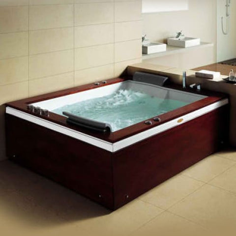 Mesa Monterey BT-0502 Luxury Rectangular Whirlpool Bathtub