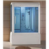Image of Mesa Yukon 501 White Steam Shower with Jetted Whirlpool
