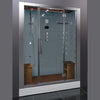 Image of Platinum DZ972F8 Walk-In Steam Shower-White - Shower