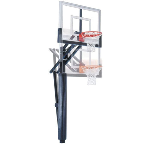 Slam III In Ground Adjustable Basketball Goal with 36x54