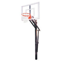 Slam III In Ground Adjustable Basketball Goal with 36x54 Acrylic Backboard By First team