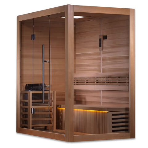 Golden Designs Forssa Edition 3-4 Person Indoor Steam Sauna