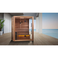 Golden Designs Hanko Edition 2-3 Person Indoor Steam Sauna