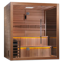 Golden Designs Kuusamo Edition 6 Person Indoor Steam Sauna