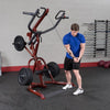 Image of Body Solid GLGS100 Corner Leverage Gym Machine - Home
