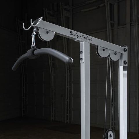 Body Solid GLM83 Pro Lat Pulldown Machine - Calf Raise