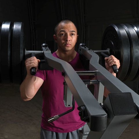 Body Solid GSCL360 Plate Loaded Leverage Calf Squat Machine