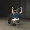Image of Body Solid LVLA Pro Clubline Plate Loaded Leverage Lat