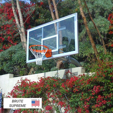 Brute Playground Fixed Height Basketball Goal with 42x60