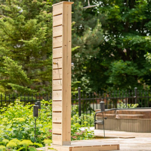 Canadian Timber Sierra Pillar Shower by Dundalk Leisurecraft