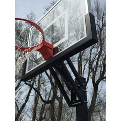 Champ II In Ground Adjustable Basketball Goal with 36 x 48