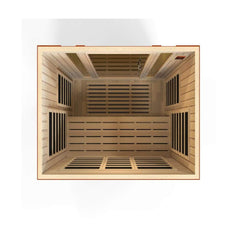 Dynamic Bellagio 3-person Low EMF Indoor Infrared Sauna