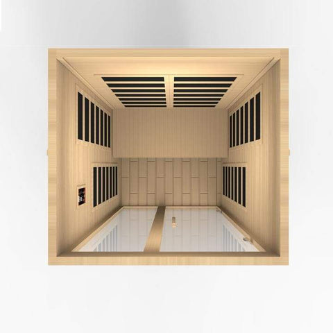 Dynamic Santiago 2-Person Low EMF Indoor Far Infrared Sauna
