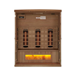 Golden Designs 3-Person Full Spectrum PureTech Infrared Sauna
