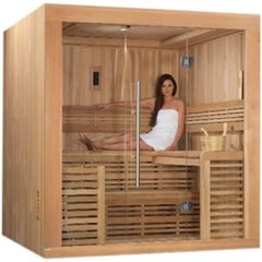 Golden Designs Osla Edition 6 Person Indoor Traditional Steam Sauna
