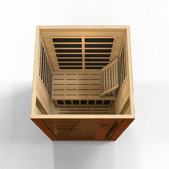 Golden Designs S-Shape Backrest for Saunas 2-Pack - Sauna