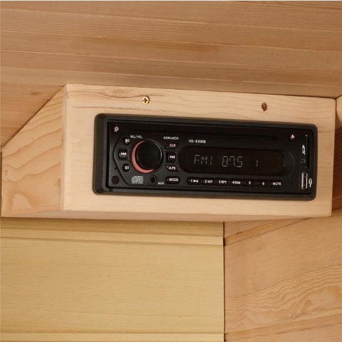 Maxxus 3 Person Corner Low EMF Indoor FAR Infrared Carbon