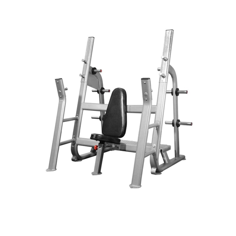 Muscle D Free Weight Line Olympic Military Bench Elite